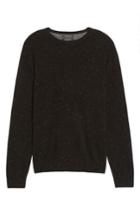 Men's Nordstrom Men's Shop Cashmere Crewneck Sweater - Black