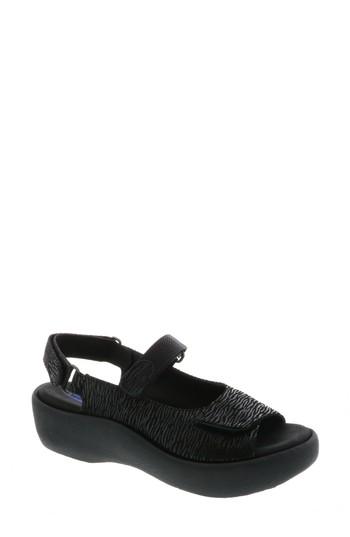 Women's Wolky Jewel Sport Sandal -10.5us / 42eu - Black