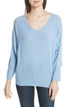 Women's Brochu Walker Weller Cashmere Sweater - Blue