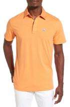 Men's Psycho Bunny Fit Polo, Size 5(m) - Orange