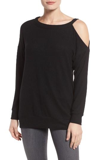 Women's Gibson Open Shoulder Fleece Top
