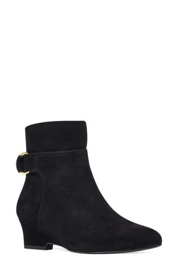 Women's Nine West Jabali Bootie .5 M - Black