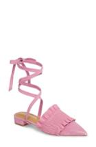 Women's Tory Burch Angelica Ankle Wrap Mule M - Pink