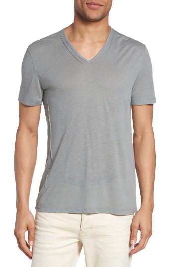 Men's John Varvatos Star Usa V-neck T-shirt - Grey