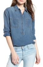 Women's Ag Selena Chambray Shirt - Blue