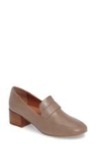 Women's Gentle Souls Eliott Block Heel Loafer .5 M - Beige