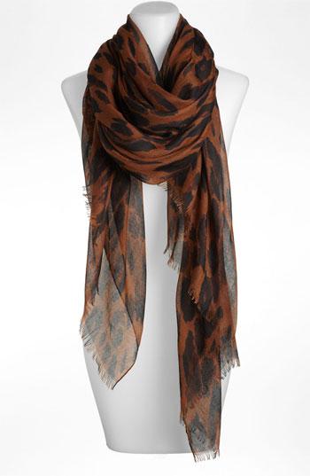 Bp. Leopard Print Scarf
