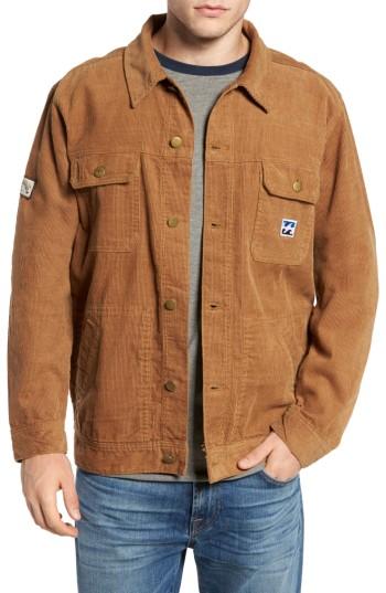 Men's Billabong The Cord Jacket - Brown