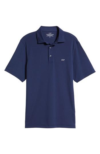 Men's Vineyard Vines Tempo Fit Sankaty Performance Pique Polo