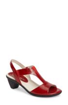 Women's David Tate Accord Sandal .5 W - Red