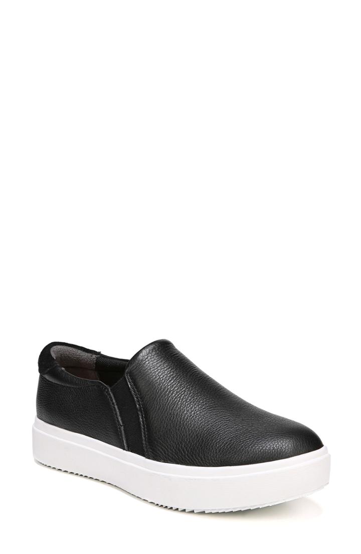 Women's Dr. Scholl's Leta Slip-on Sneaker .5 M - Black