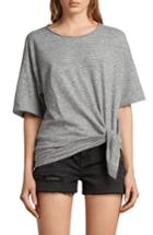 Women's Allsaints Meli Stripe Tee - Grey