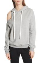 Women's A.l.c. Dresden Cutout Sweatshirt - Grey