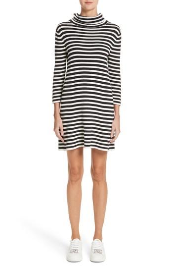 Women's Marc Jacobs Stripe Cowl Neck Dress - Black
