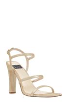 Women's Nine West Gabelle Strappy Sandal M - Metallic