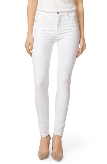 Women's J Brand 2311 Maria High Waist Super Skinny Jeans - White