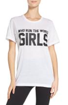 Women's Private Party Who Run The World Graphic Tee