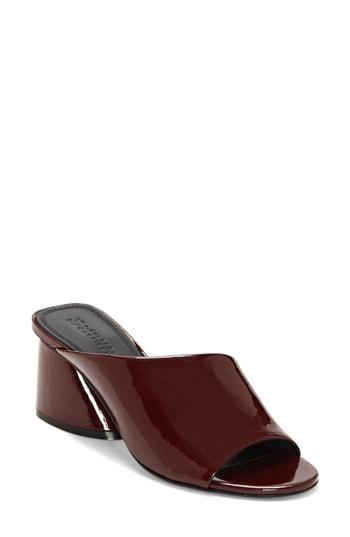 Women's Mercedes Castillo Kuri Slide Sandal M - Burgundy