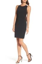 Women's Badgley Mischka Back Bow Sheath Dress - Black