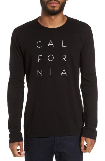 Men's Velvet By Graham & Spencer California Graphic Long-sleeve T-shirt