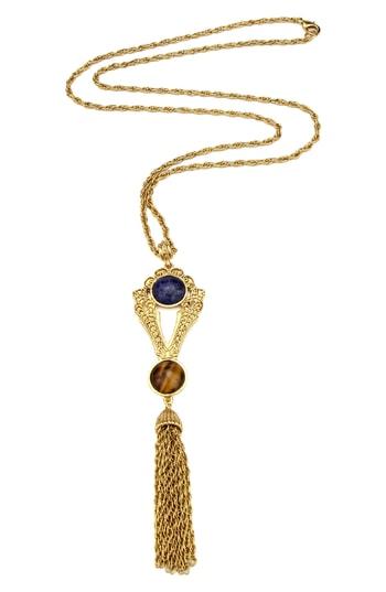 Women's Ben-amun Long Tassel Pendant Necklace