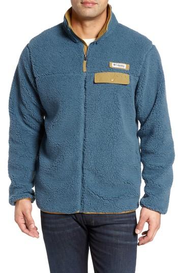 Men's Columbia Harborside Fleece Jacket - Blue