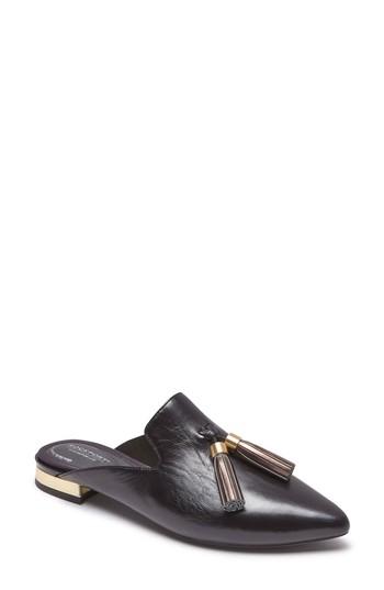 Women's Rockport Total Motion Zuly Tassel Mule M - Black