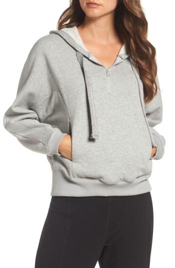 Women's Free People Think Future Hoodie - Grey
