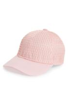 Women's Steve Madden Mesh Crown Baseball Cap - Pink