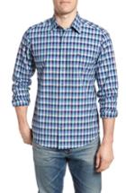 Men's Rodd & Gunn Larson Regular Fit Check Sport Shirt - Green