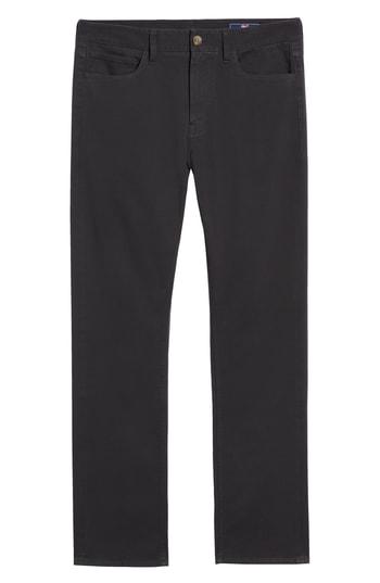 Men's Rvca 'daggers' Slim Fit Twill Pants - Black
