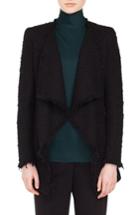 Women's Akris Punto Drape Front Tweed Jacket