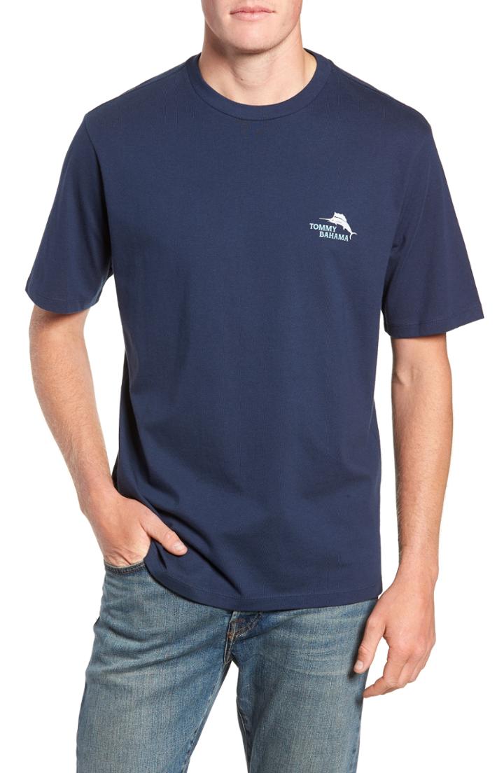 Men's Tommy Bahama Cork Strength Graphic T-shirt - Blue