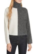 Women's Nicholas Alpaca Blend Turtleneck Sweater - Grey
