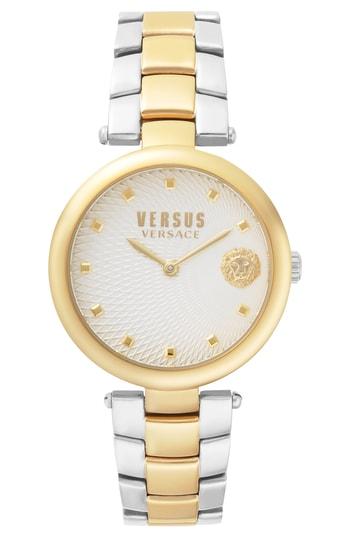 Women's Versace Buffle Bay Bracelet Watch, 36mm
