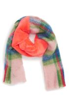 Women's Leith Faux Fur Collar Scarf, Size - Pink