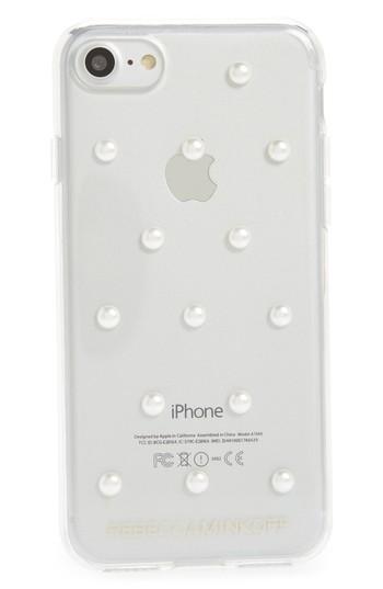Rebecca Minkoff Sheer Stud Iphone 7/8 And 7/8 Case - White