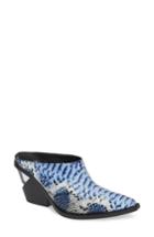 Women's Jeffrey Campbell Traject-lh Notch Heel Mule M - Grey