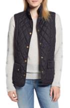 Women's Barbour Saddleworth Quilted Vest Us / 14 Uk - Blue