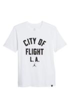 Men's Nike Jordan Sportswear City Of Flight T-shirt, Size - White