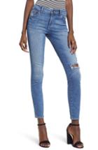 Women's Dl1961 Florence Ripped Ankle Skinny Jeans - Blue
