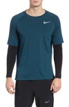 Men's Nike Run Division Dry Layered Long Sleeve T-shirt - Blue