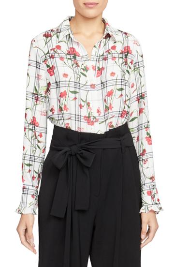 Women's Rachel Roy Collection Ruffle Sleeve Blouse