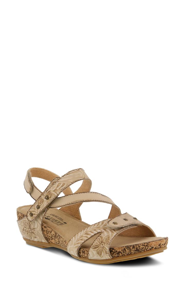 Women's L'artiste Quilana Wedge Sandal Us / 35eu - Beige