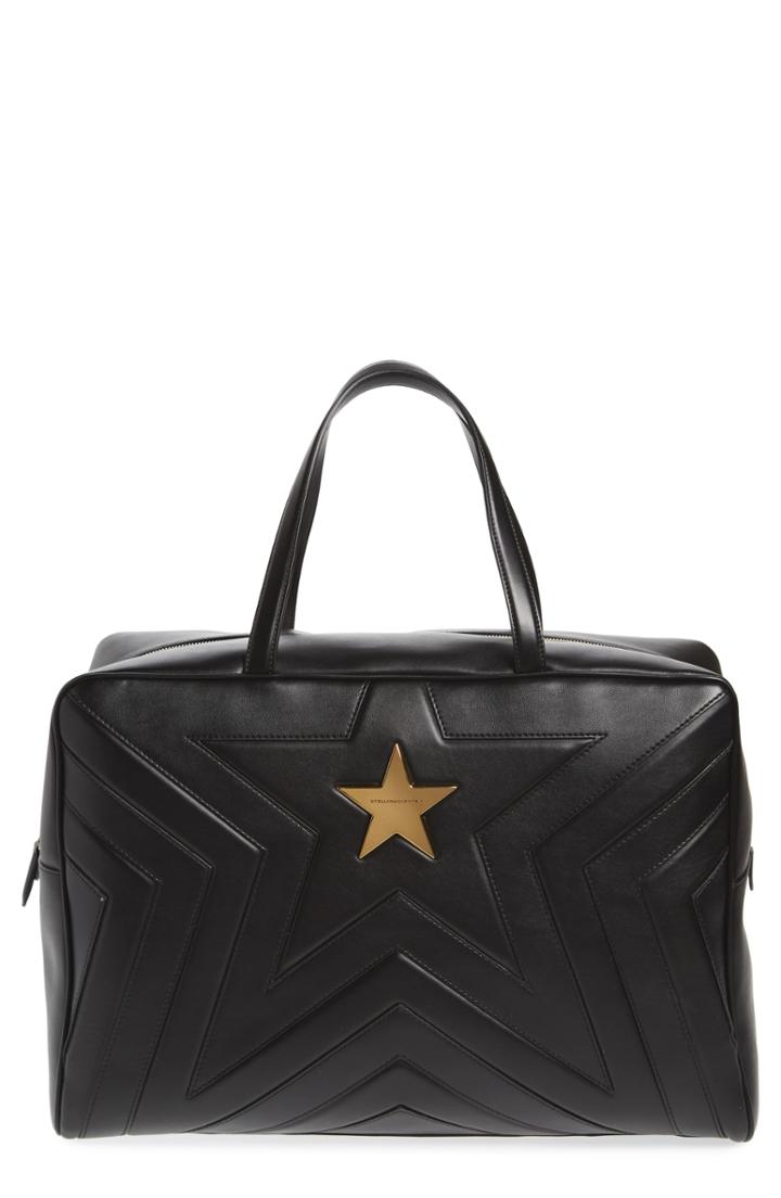 Stella Mccartney Alter Nappa Faux Leather Overnight Duffel -