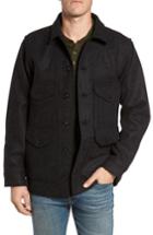 Men's Filson Mackinaw Cruiser Wool Work Jacket - Black