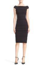 Women's Ted Baker London 'inan - Bardot' Stripe Texture Body-con Dress