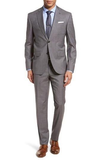 Men's Ted Baker London Roger Slim Fit Solid Wool Suit
