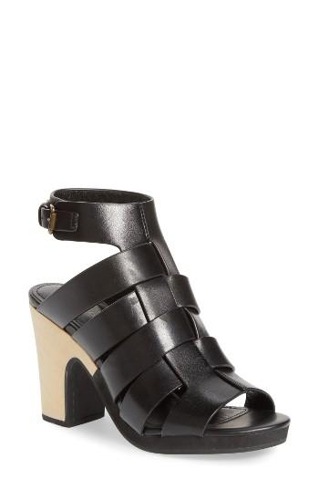 Women's Kelsi Dagger Brooklyn Ultra Block Heel Sandal M - Black