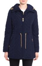Women's Laundry By Shelli Segal Quilted Jacket - Blue